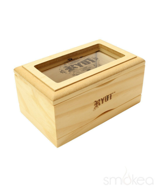 RYOT 3×5 Screen Box – Glass Top- קופסאת עץ עם רשת