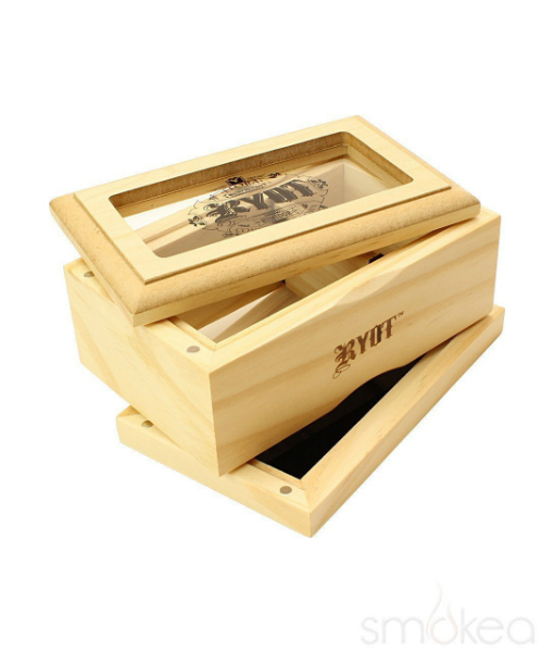 RYOT 3×5 Screen Box – Glass Top- קופסאת עץ עם רשת