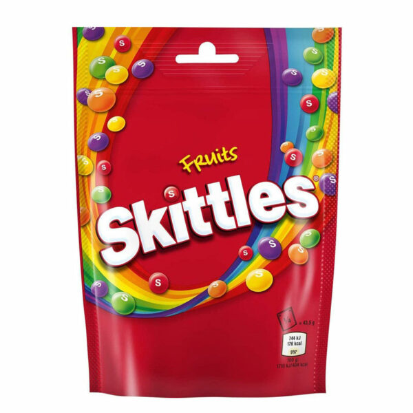 סקיטלס סוכריות בטעם פירות Skittles