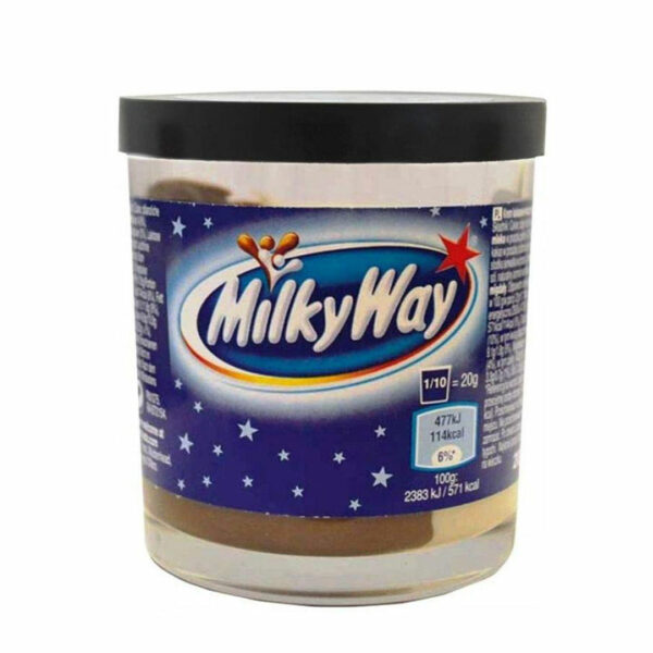 ממרח שוקולד חלב ושוקולד לבן MilkyWay