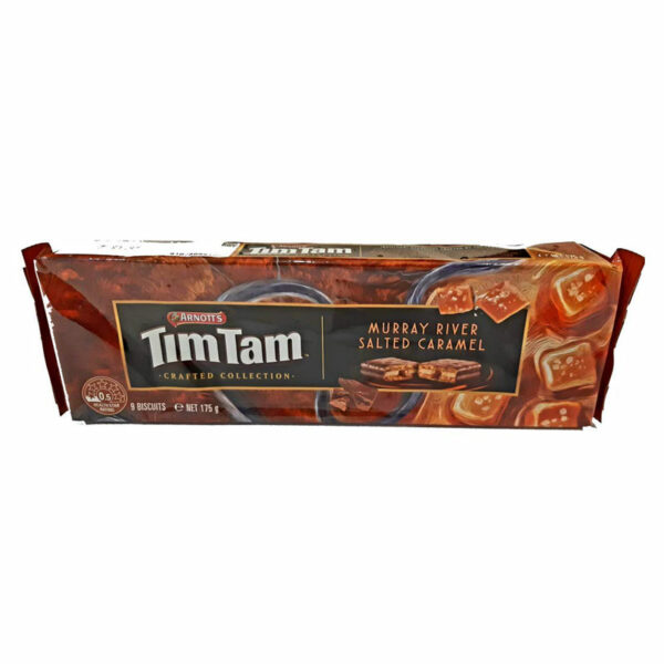 עוגיות שוקולד בטעם קרמל מלוח TimTam