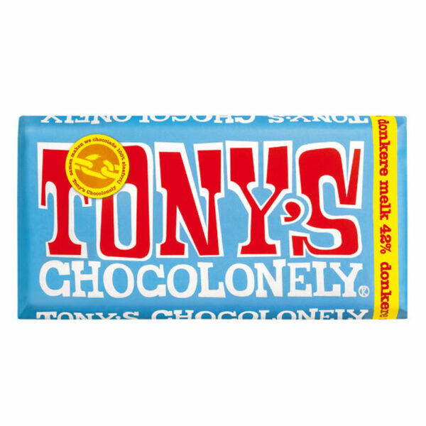 שוקולד טוניס חלב כהה 42% Tony's