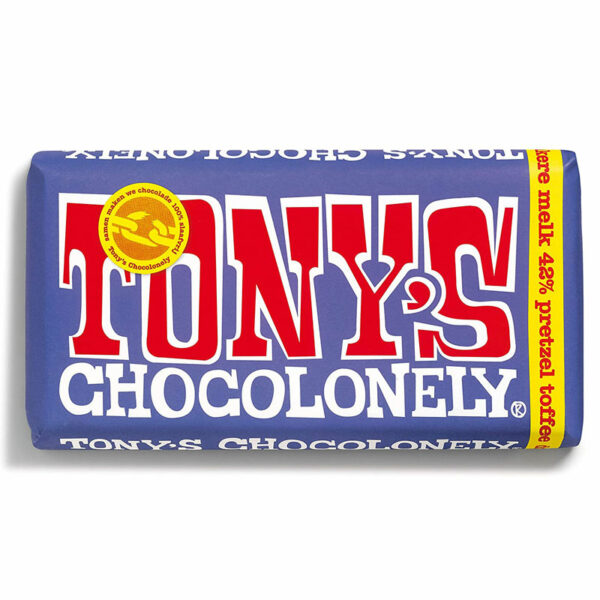 שוקולד טוניס בטעם בייגלה וטופי Tony's