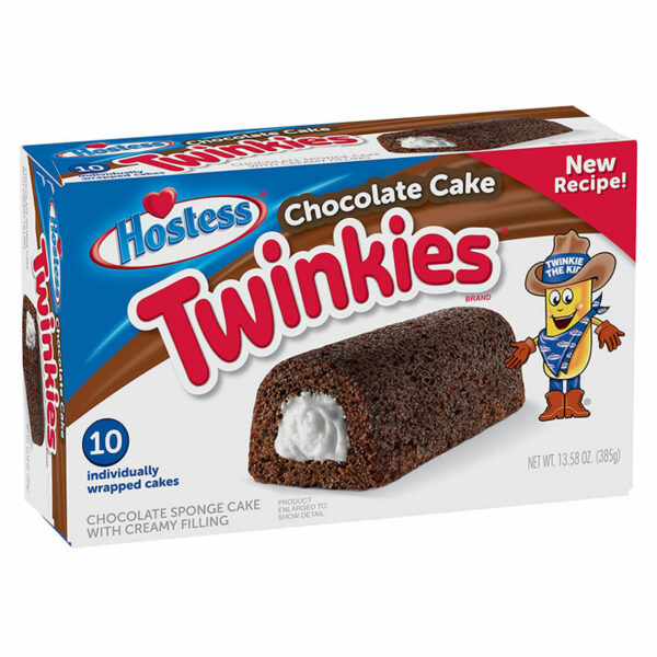 עוגות טווינקיס שוקולד עם מילוי קרן וניל Hostess