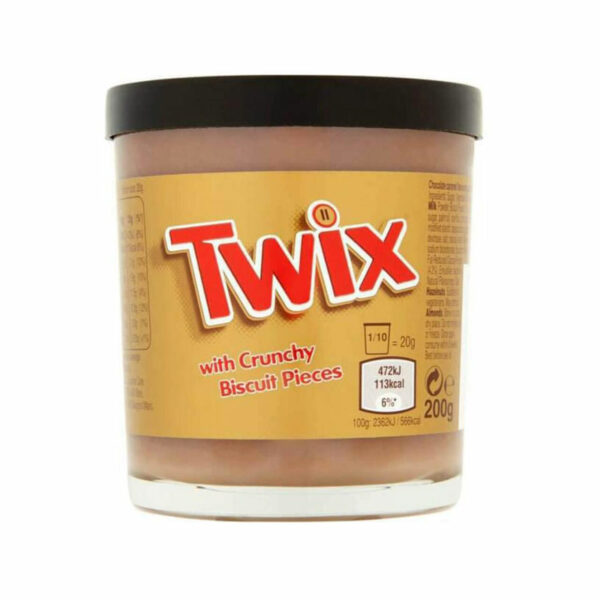 ממרח שוקולד חלב עם קרמל Twix