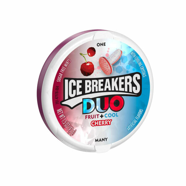 סוכריות דובדבן ומנטה Ice Breakers
