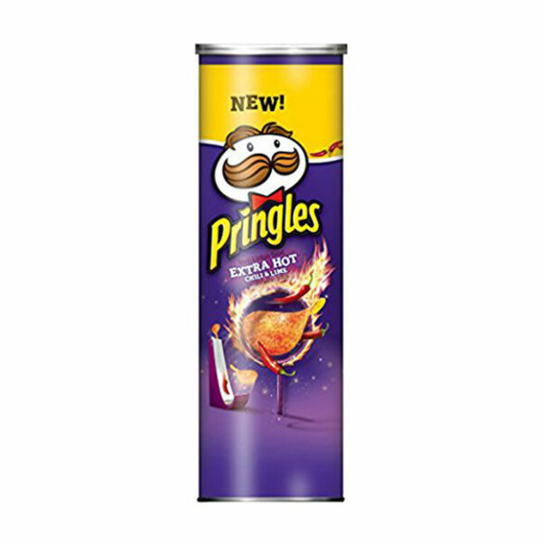פרינגלס אקסטרה חריף צ'ילי וליים Pringles