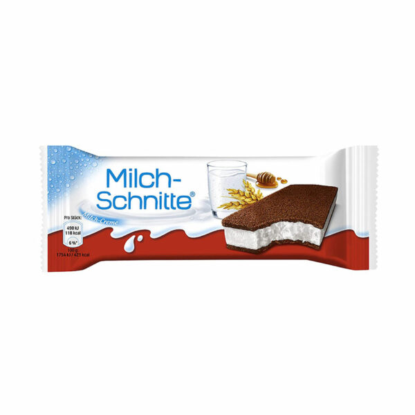חטיף קינדר עוגיות וקרם חלב Milch-Schnitte