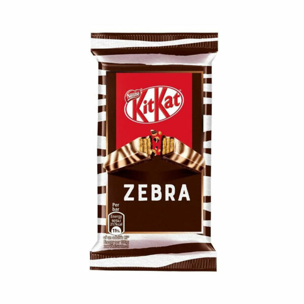 קיט קט זברה שוקולד מריר ולבן Kit Kat Zebra