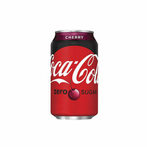 פחית קוקה קולה דובדבן זירו 330 מ"ל