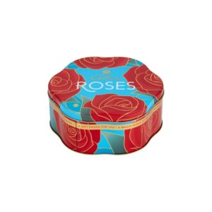 מארז שוקולדים יוקרתי בקופסת פח ROSES