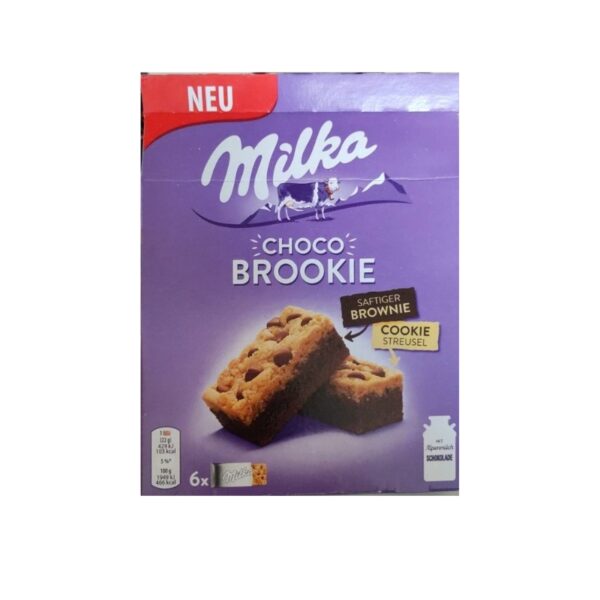 עוגיות שוקולד בראוניז של מילקה Milka