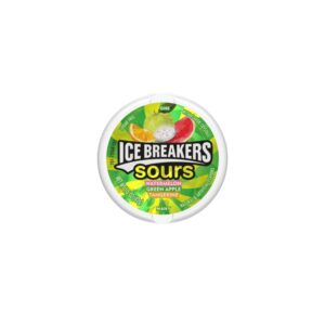 Ice Breakers סוכריות חמוצות בטעם אבטיח, אגס ותפוח ירוק