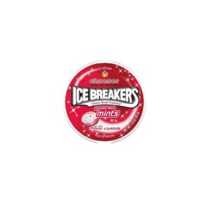 Ice Breakers סוכריות בטעם מנטה וקינמון